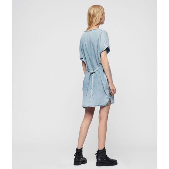 AllSaints Sonny Tencel Dress - Picture 2 of 11